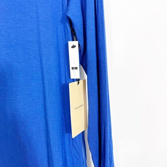 HALOGEN Off Shoulder Royal Blue Long Sleeve Top Xl New - Picture 7 of 7